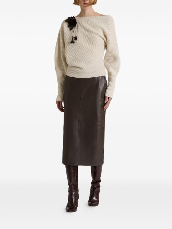 26FW 알베르타 페레티 스웨터 090366030002 WHITE - ALBERTA FERRETTI