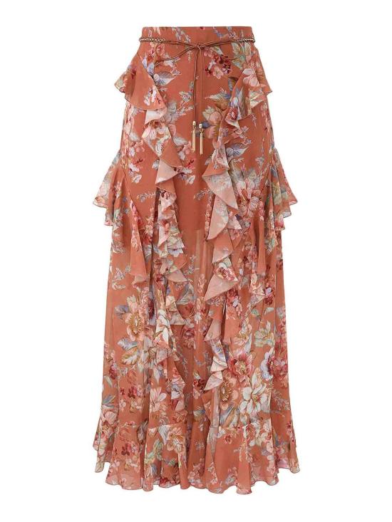 26SS 짐머만 롱 스커트 5685SRS261CNFL MULTICOLOUR