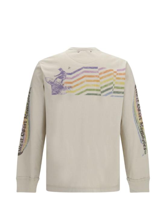26FW 골든구스 긴팔 티셔츠 GUP02765P00262812539 Beige - GOLDEN GOOSE