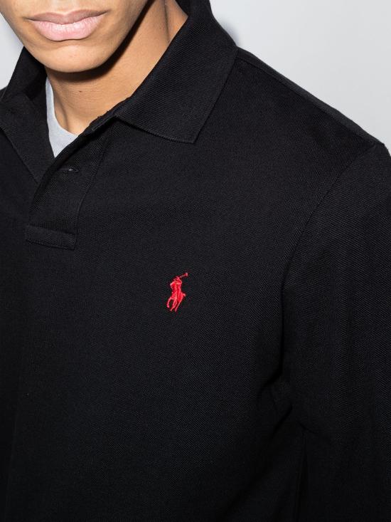 26FW 폴로 랄프로렌 클래식 핏 코튼 폴로 셔츠 710680790045POLOBLACKC3870 - POLO RALPH LAUREN