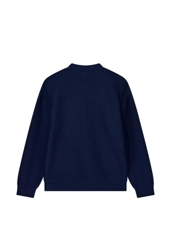 26FW 조르지오 아르마니 긴팔 티셔츠 GM004009TE22834UB100 DARK NAVY - GIORGIO ARMANI