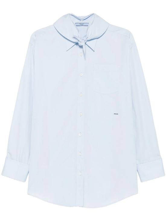 26FW 프라다 셔츠 P470JRSOOO1XV2 F0M10 BLUE