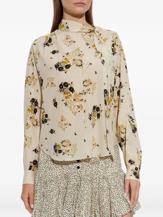 26FW 이자벨마랑 블라우스 HT0896FAD3J07I 23EC NUDE NEUTRALS - ISABEL MARANT
