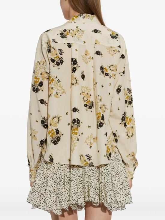 26FW 이자벨마랑 블라우스 HT0896FAD3J07I 23EC NUDE NEUTRALS - ISABEL MARANT