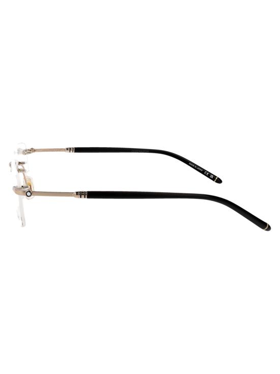 26SS 몽블랑 안경 MB0480O 001 GOLD BLACK TRANSPARENT - MONTBLANC