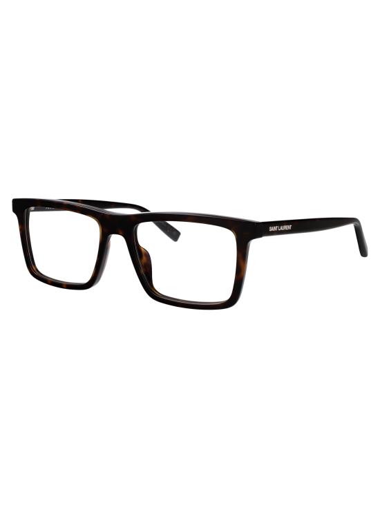 26SS 생로랑 안경 SL 906 002 HAVANA HAVANA TRANSPARENT - SAINT LAURENT