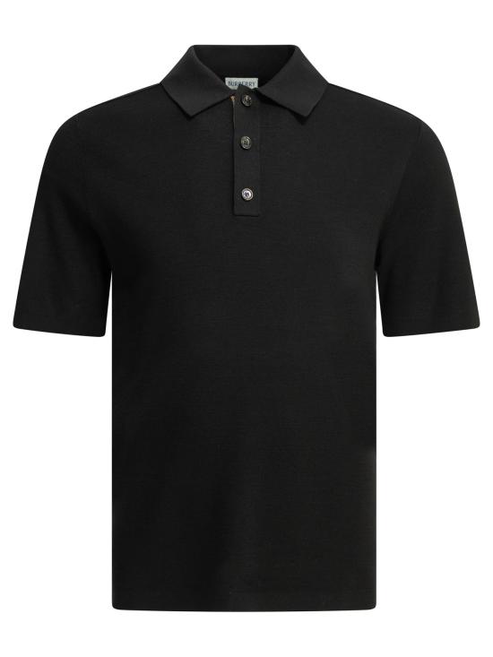 26FW 버버리 폴로 티셔츠 8127578 BLACK