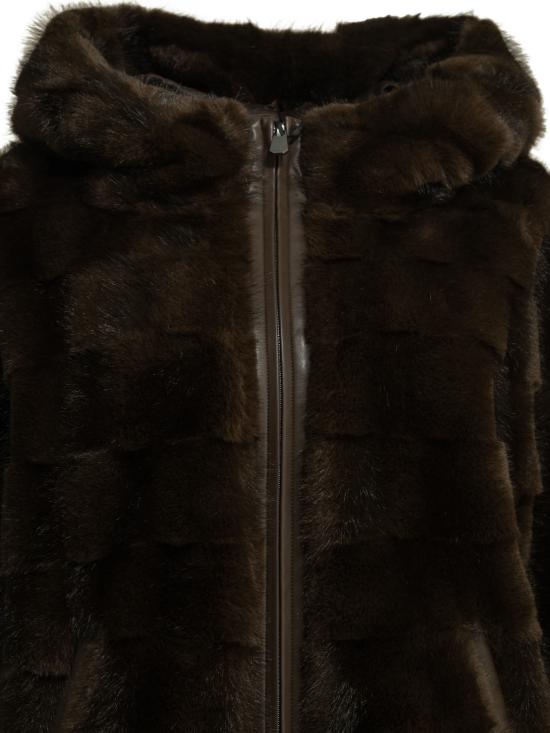 26FW 핑코 무스탕 107054A3C5M11 BROWN - PINKO
