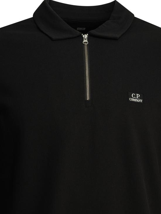 26FW 씨피 컴퍼니 폴로 티셔츠 21CMPL152A005263W999 BLACK - C.P. COMPANY