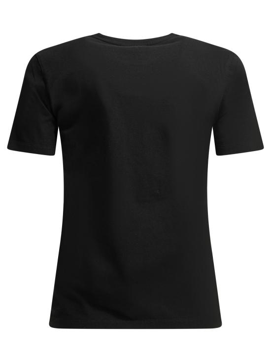 26FW 메종키츠네 폭스 헤드 레귤러 폴로 티셔츠 PW00113KJ7026P199 BLACK - MAISON KITSUNE