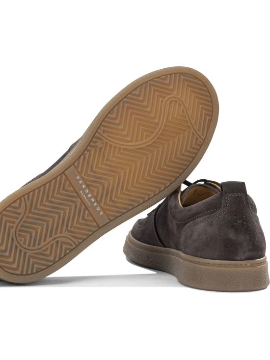 26FW 헨더슨 스니커즈 LEVANTES53883SUEDECARBONIO BROWN - HENDERSON