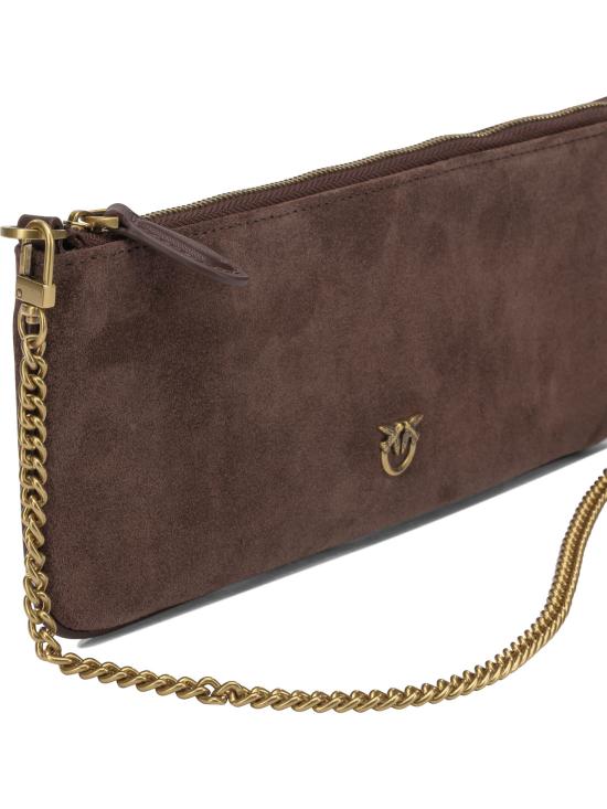 26FW 핑코 클러치/파우치 107669A0F6L88Q BROWN - PINKO