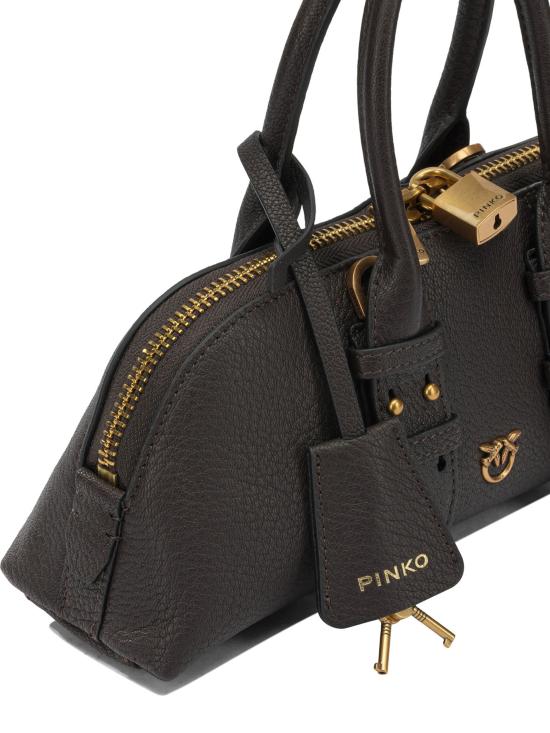 26FW 핑코 토트백 105334A3CXM12Q BROWN - PINKO
