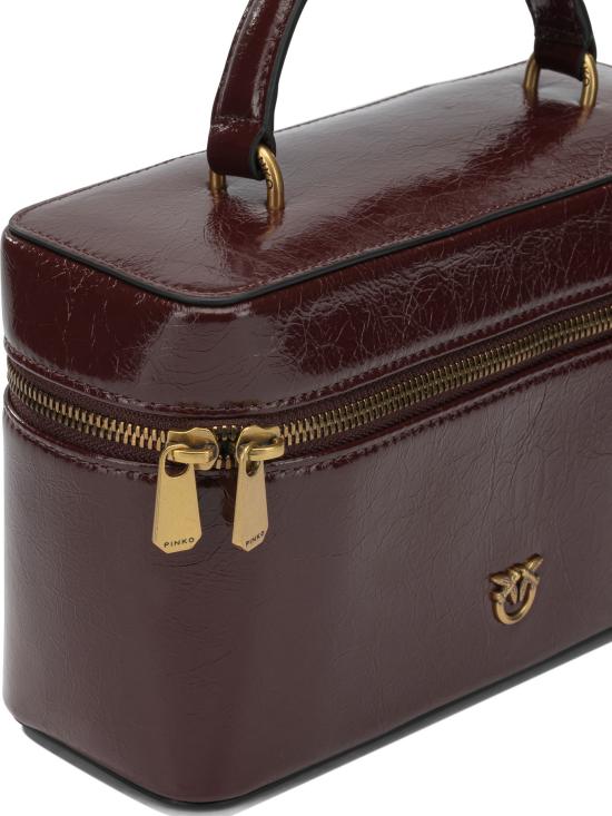 26FW 핑코 토트백 106348A2JCL88Q BROWN - PINKO
