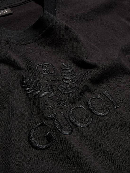 26FW 구찌 반팔 티셔츠 872485XJHX8 1000 BLACK - GUCCI
