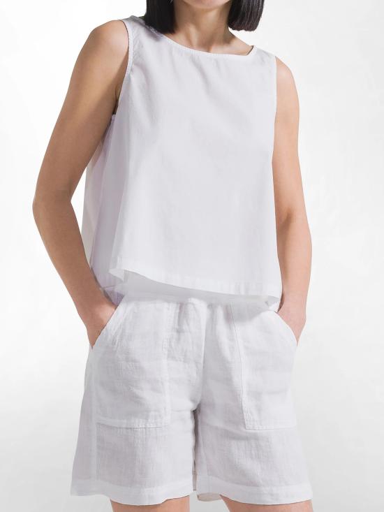 26SS 데하 민소매 티셔츠 D42540 10001 White - DEHA