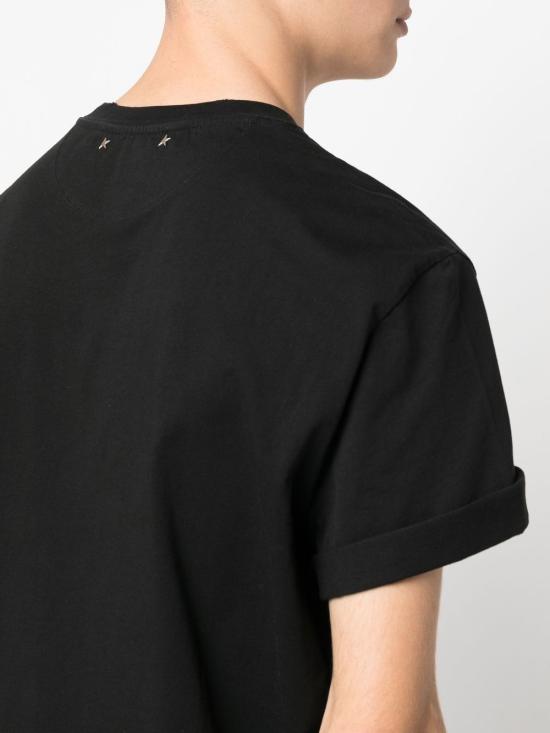 26FW 골든구스 반팔 티셔츠 GMP01220P000637 90292 BLACK - GOLDEN GOOSE