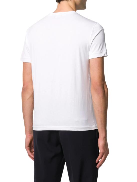 26FW 조르지오 아르마니 반팔 티셔츠 6GST56SJP4Z U090 WHITE - GIORGIO ARMANI