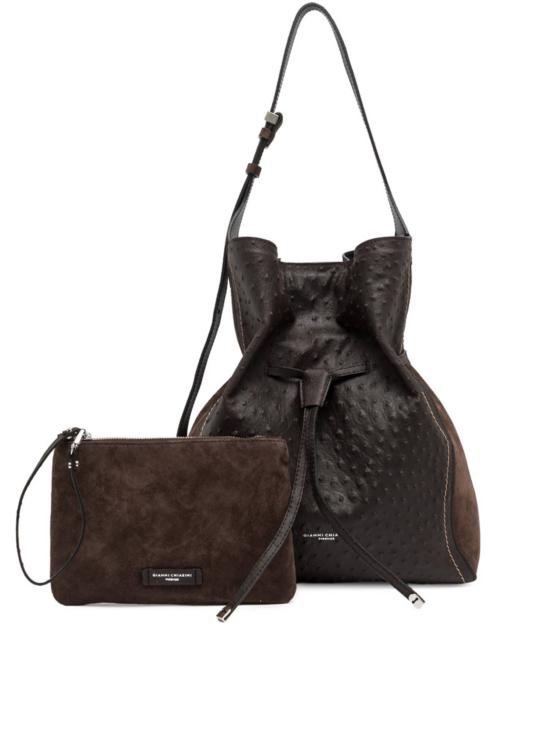 26FW 지아니 끼아리니 숄더백 BS12537STEMU 2107 BROWN - GIANNI CHIARINI