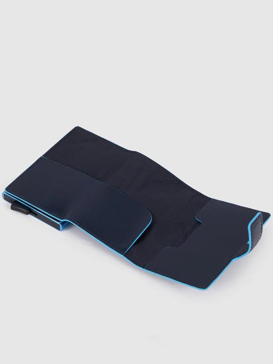26FW 피콰드로 가죽소품 PP5649B2BLR BLU2 BLUE - PIQUADRO