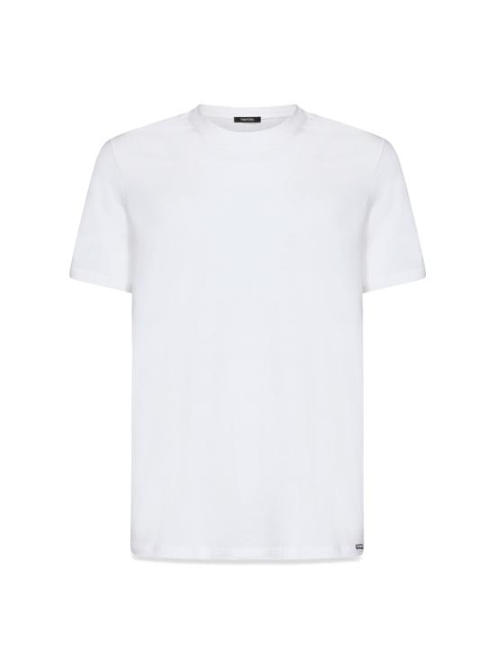 26FW 톰포드 반팔 티셔츠 T4M081410 100 WHITE - TOMFORD