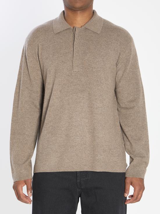 26FW 리사 양 폴로 티셔츠 3024013TL MARRONE