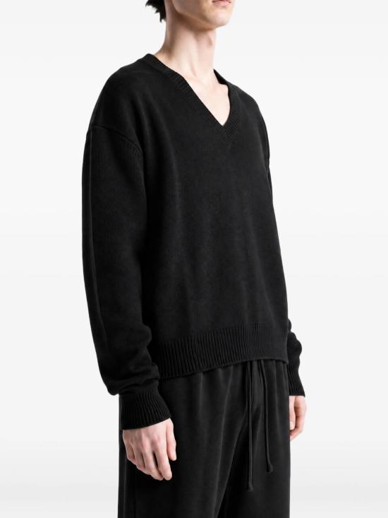 26FW 릭 오웬스 스웨터 RU02F4650WSBR09 NERO - RICK OWENS
