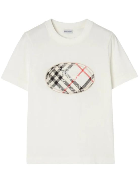 26FW 버버리 반팔 티셔츠 8128058B7078 BIANCO