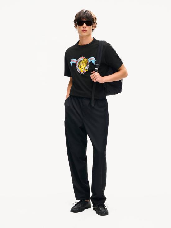 26FW 겐조 반팔 티셔츠 FG65TS2984SG99J NERO - KENZO