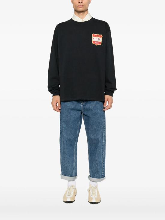 26FW 루드 긴팔 티셔츠 RHPF26TT150126499 NERO - RHUDE