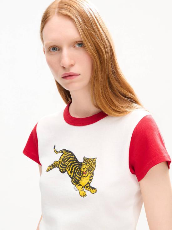 26FW 겐조 반팔 티셔츠 FG62TS0514SK02 BIANCO - KENZO