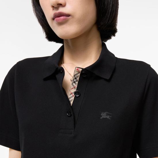 26FW 버버리 폴로 티셔츠 8127257A1189 NERO - BURBERRY
