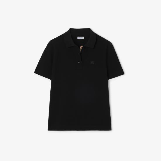 26FW 버버리 폴로 티셔츠 8127257A1189 NERO