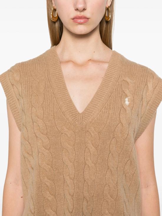 26FW 폴로 랄프로렌 스웨터 211949994001 BEIGE - POLO RALPH LAUREN