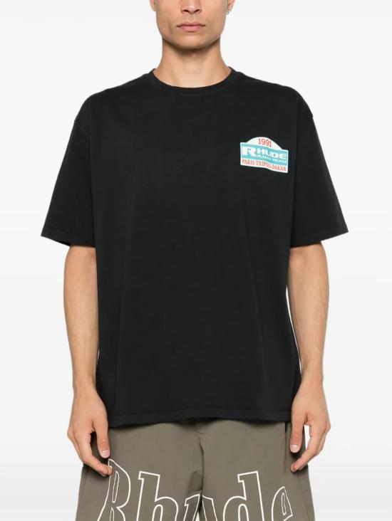 26FW 루드 반팔 티셔츠 RHPF26TT090126185 NERO - RHUDE