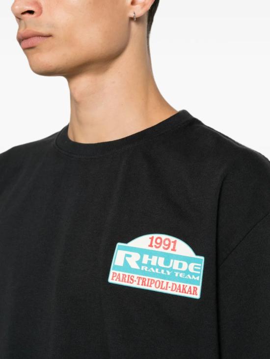 26FW 루드 반팔 티셔츠 RHPF26TT090126185 NERO - RHUDE