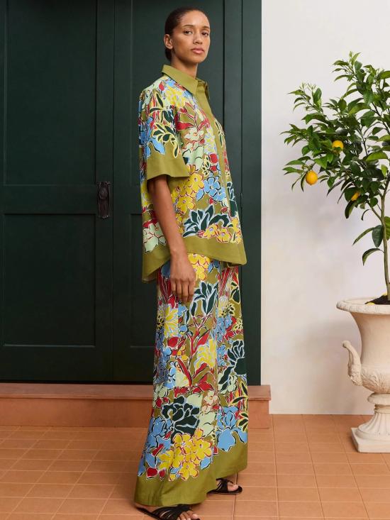 26FW 알레메 팔라초 팬츠 7227PMULTI MULTICOLOR - ALEMAIS