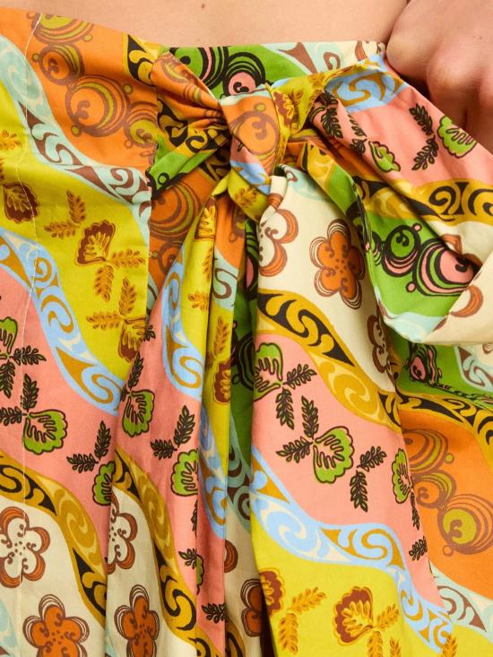 26FW 알레메 미디 스커트 7321SMULTI MULTICOLOR - ALEMAIS