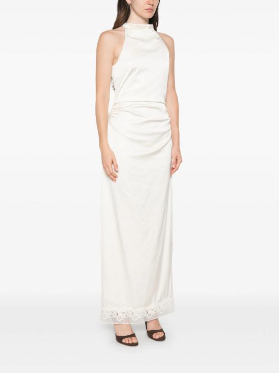 26FW 로테이트 바이 크리스텐슨 미디 원피스 116341857 BIANCO - ROTATE BY BIRGERCHRISTENSEN
