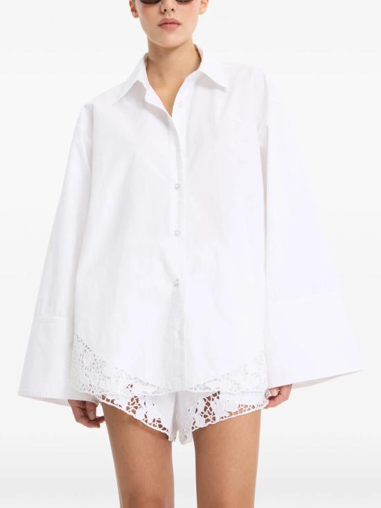 26FW 로테이트 바이 크리스텐슨 셔츠 116282400 BIANCO - ROTATE BY BIRGERCHRISTENSEN