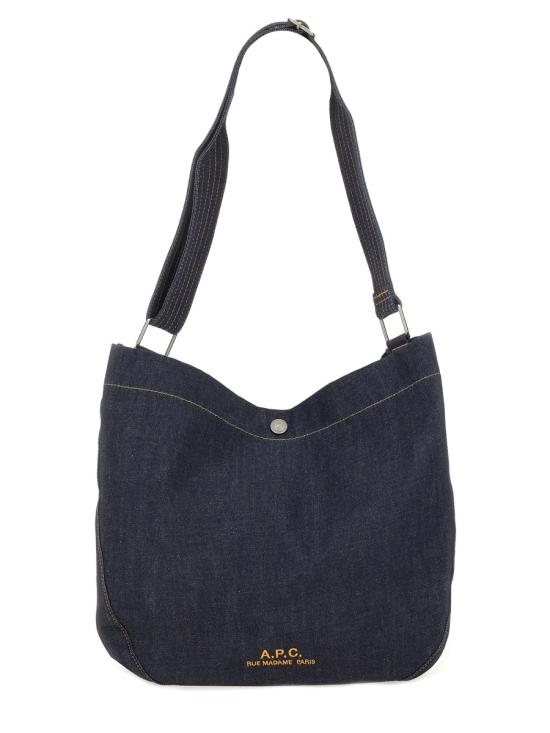 26FW 아페쎄 저널 로고 숄더백 COHIZM61939IAI Navy blue