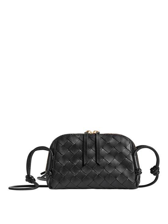 26SS 보테가베네타 인트레치아토 콘서트 파우치 794258VCPP18425 BLACK