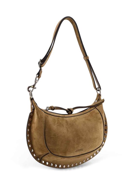 26SS 이자벨마랑 오스칸 문 스웨이드 카프스킨 레더 숄더백 PP0003FAA3C32M50TA BEIGE - ISABEL MARANT