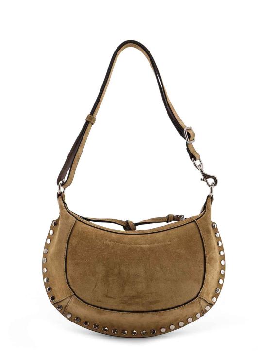 26SS 이자벨마랑 오스칸 문 스웨이드 카프스킨 레더 숄더백 PP0003FAA3C32M50TA BEIGE - ISABEL MARANT