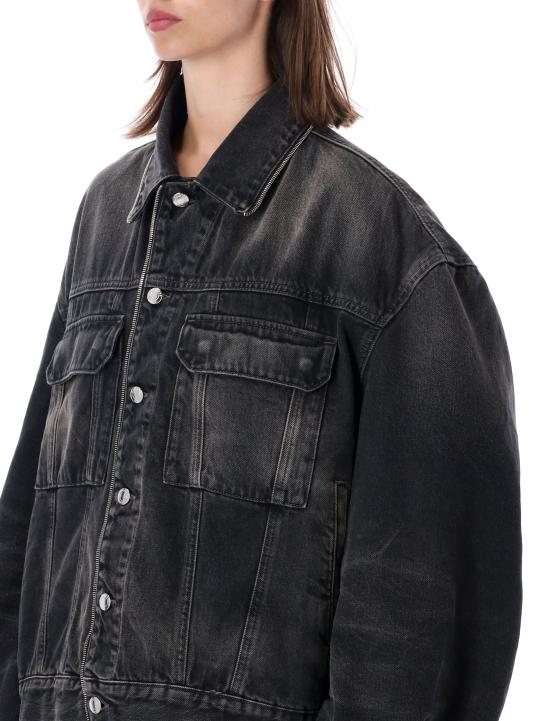 26FW 하이쿠레 데님 자켓 HEW09130DF119 L0938 VINTAGE BLACK - HAIKURE