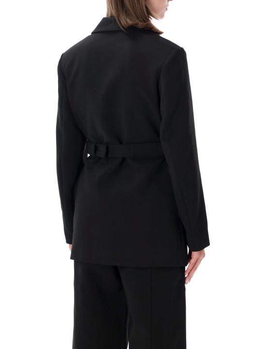 26FW 가니 수트 자켓 W02416752 099 BLACK - GANNI