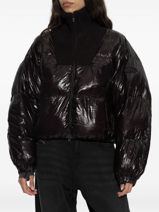 26FW 디젤 숏패딩 A233900BKCP 9XX BLACK - DIESEL