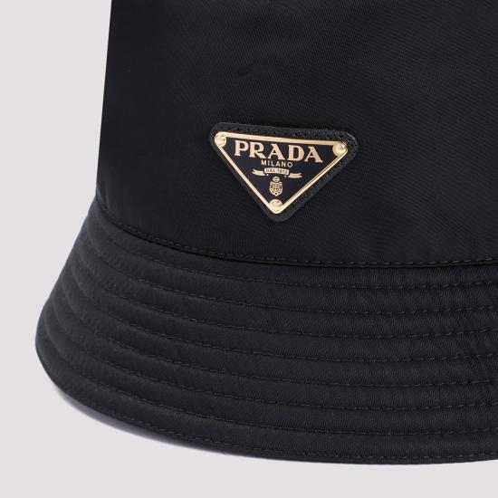  프라다 나일론 버킷햇 나일론 버킷햇 1HC1372DMIF0632 black - PRADA