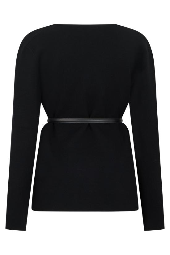 26FW 막스마라 스튜디오 스웨터 MSTDENTE2626346031600003 black - MAX MARA STUDIO