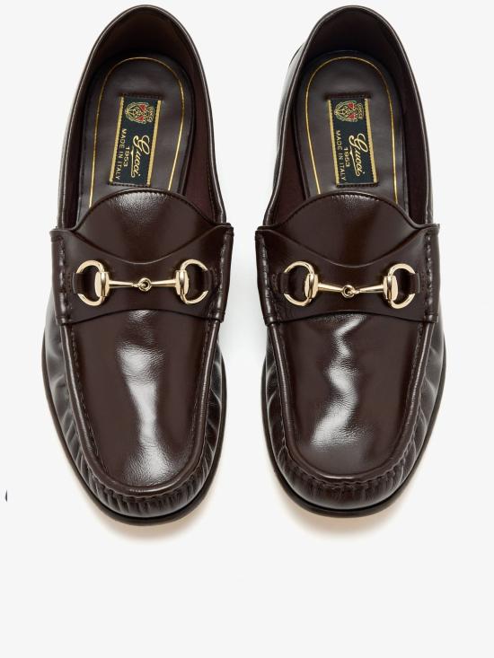 26FW 구찌 로퍼 864119AAF3Q2140 brown - GUCCI